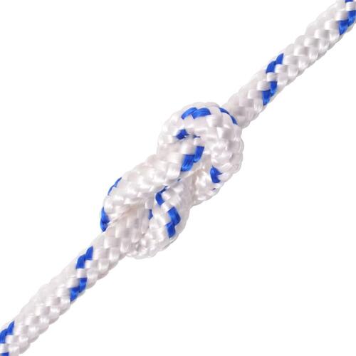 Marinereb polypropylen 6 mm 100 m hvid