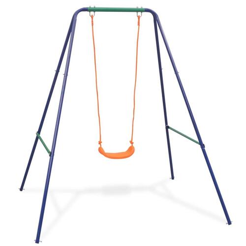 2-i-1 gynge og babygynge orange