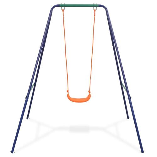 2-i-1 gynge og babygynge orange