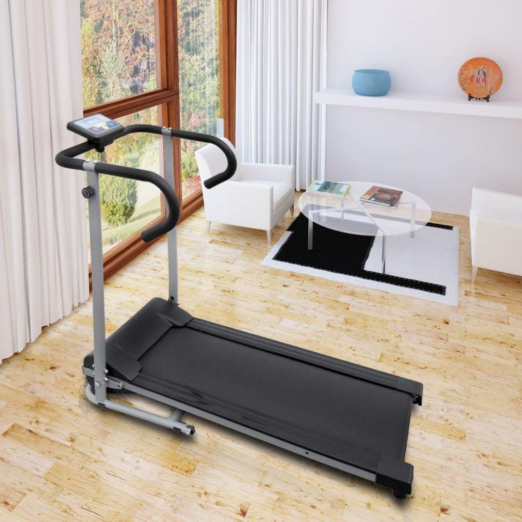 Elektrisk trædemøller 100 x 34 cm med 3" LCD-display 500 W