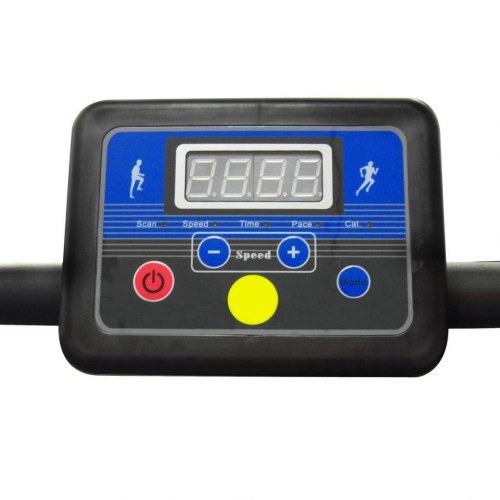 Elektrisk trædemøller 100 x 34 cm med 3" LCD-display 500 W