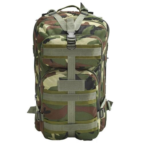 Rygsæk i militærstil 50 l camouflage