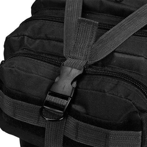 Rygsæk i militærstil 50 l sort