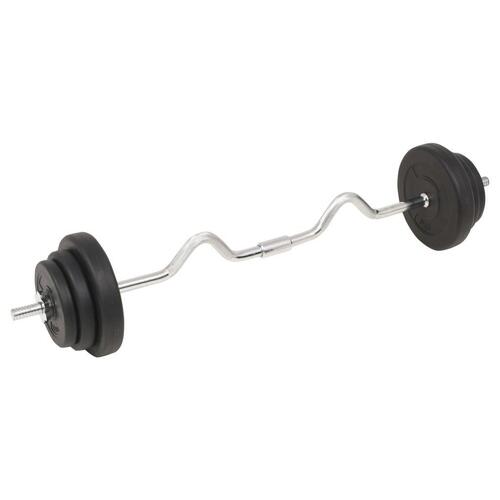 Vægtstangs- og håndvægtssæt 30 kg