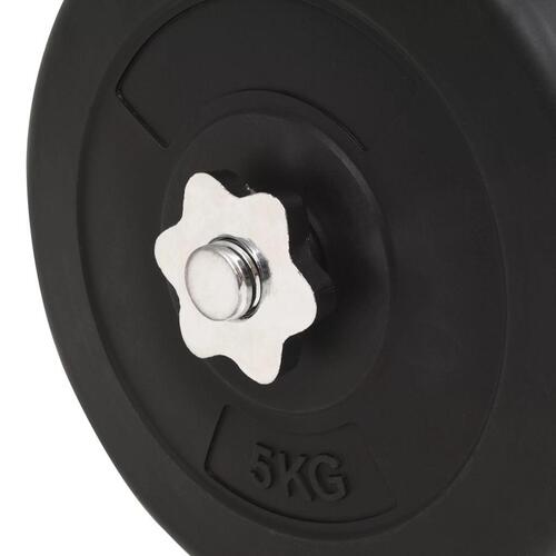Vægtstangs- og håndvægtssæt 60 kg