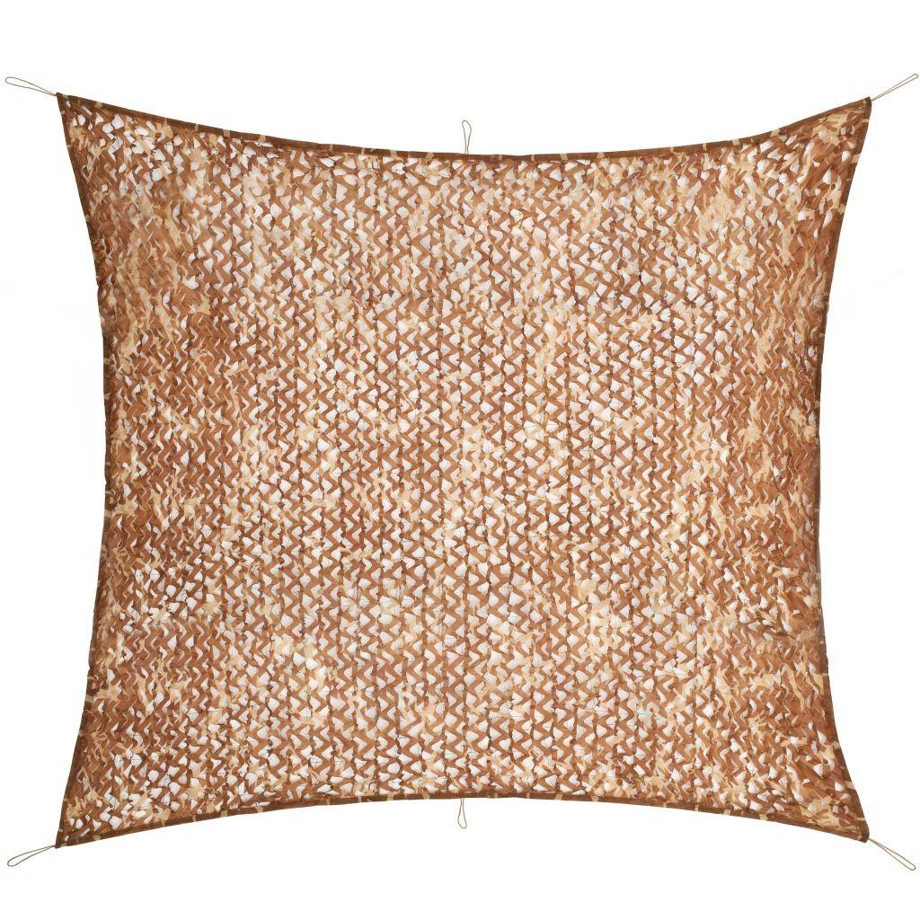 Camouflagenet med opbevaringstaske 3 x 3 m