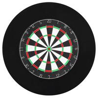 Bagplade til dartskive