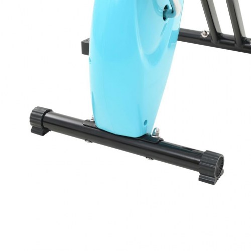 Motionscykel båndmodstand blå X-Bike