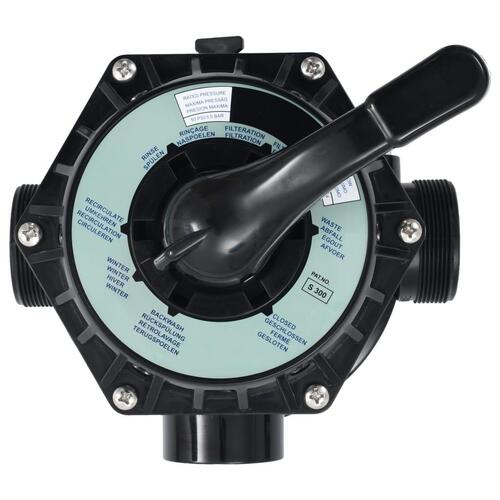 Multiportventil til sandfilter ABS 1,5" 6-vejs