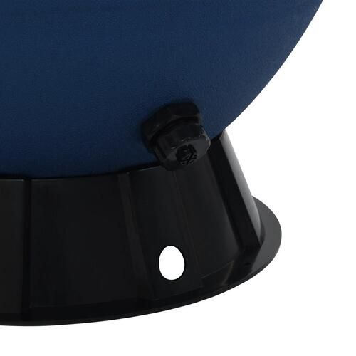 Sandfilter til pool multiventil med 6 indstillinger 660 mm blå