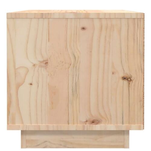 Sengebord 40x34x35 cm massivt fyrretræ