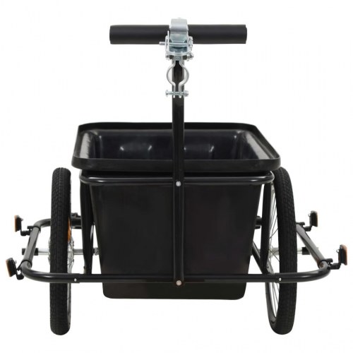 Cykelanhænger 50 l sort