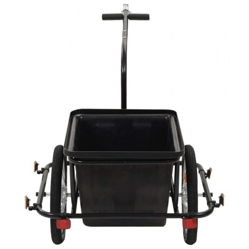 Cykelanhænger 50 l sort