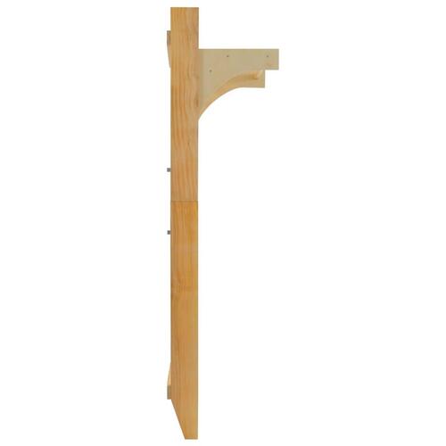 Ribbe 80x55x220 cm træ