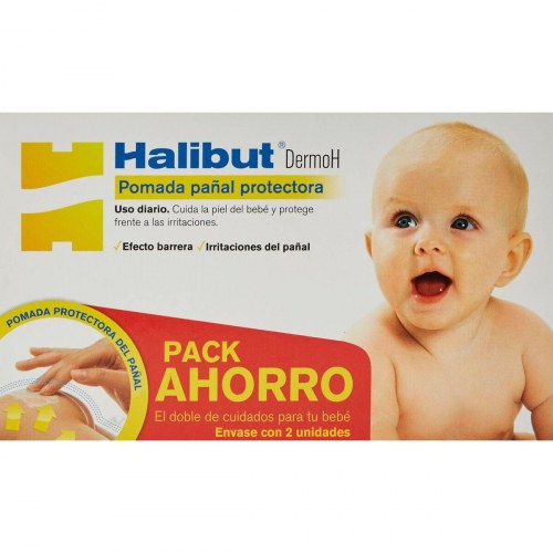 Blecreme til baby Halibut Dermo H - 2 x 45 g salve