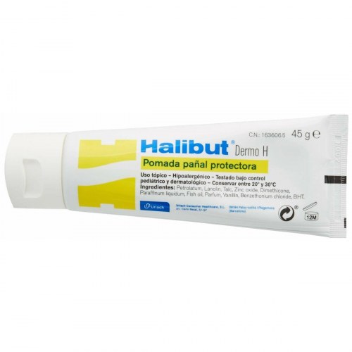 Blecreme til baby Halibut Dermo H - 2 x 45 g salve