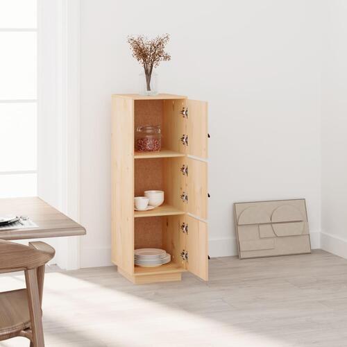 Højskab 34x40x108,5 cm massivt fyrretræ