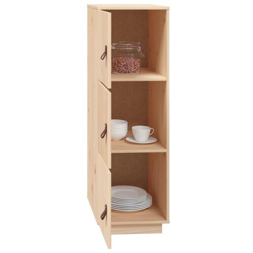 Højskab 34x40x108,5 cm massivt fyrretræ