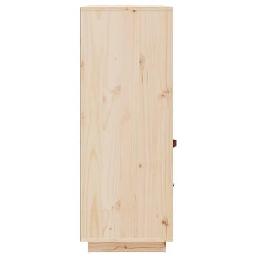 Højskab 100x40x108,5 cm massivt fyrretræ