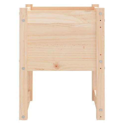 Plantekasser 2 stk. 40x40x52,5 cm massivt fyrretræ