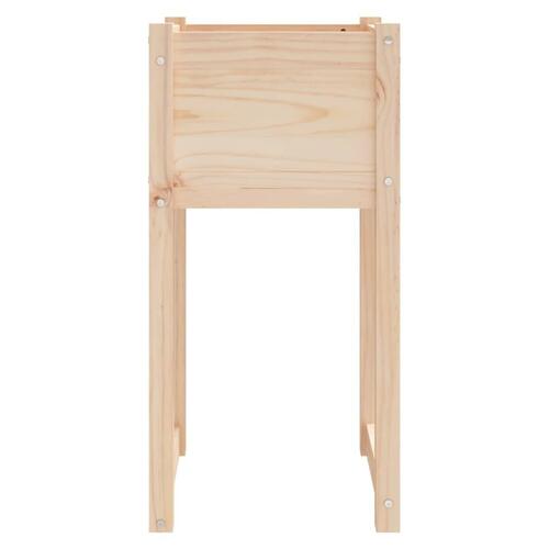 Plantekasse 40x40x81 cm massivt fyrretræ