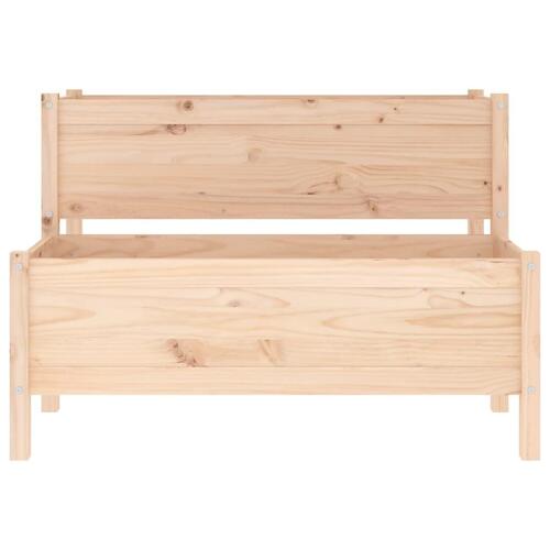 Plantekasse 110x84x75 cm massivt fyrretræ