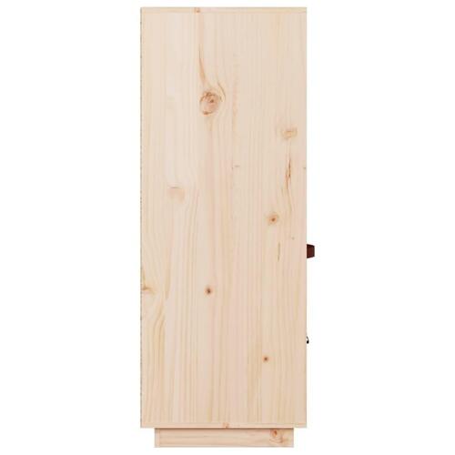 Højskab 67x40x108,5 cm massivt fyrretræ