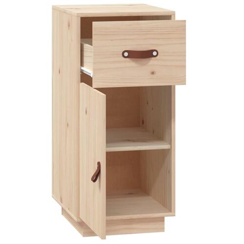 Skænk 34x40x75 cm massivt fyrretræ