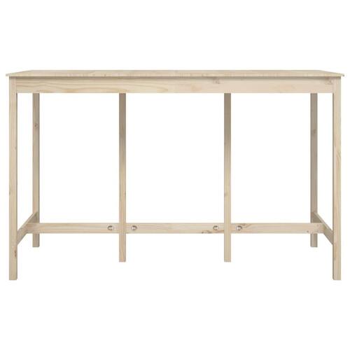 Barbord 180x80x110 cm massivt fyrretræ