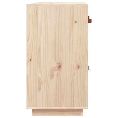 Skænk 98,5x40x75 cm massivt fyrretræ