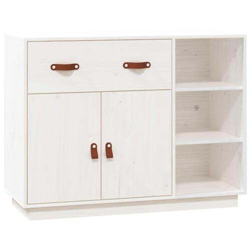 Skænk 98,5x40x75 cm massivt fyrretræ