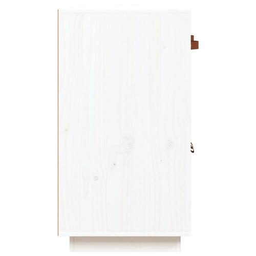 Skænk 98,5x40x75 cm massivt fyrretræ
