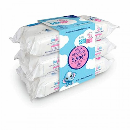 Vådservietter til baby - Sebamed Baby Toallitas Limpiadoras, 180 stk.
