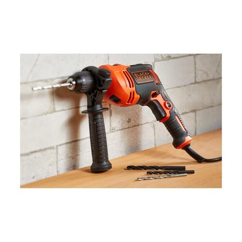 Bore og tilbehørssæt Black & Decker BEH710K-QS 230 V 710 W