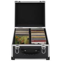 CD-kasse til 40 CD'er aluminium ABS sort