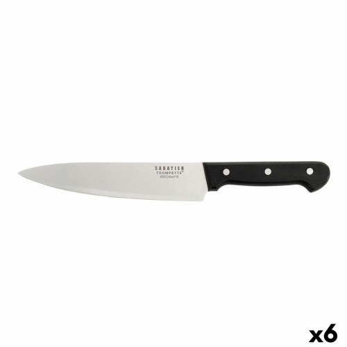 Sabatier Universal kokkekniv, sort metal - 20 cm (6 stk.)