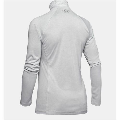 Langærmet T-shirt til Kvinder Under Armour Tech 1/2 Zip Twist M