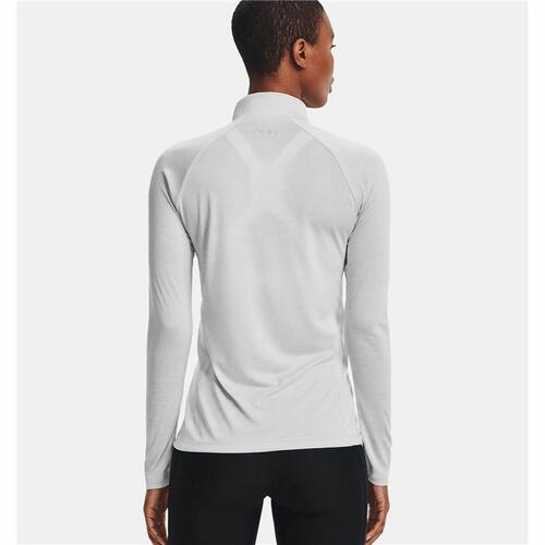 Langærmet T-shirt til Kvinder Under Armour Tech 1/2 Zip Twist M