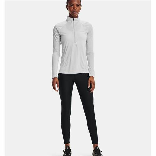 Langærmet T-shirt til Kvinder Under Armour Tech 1/2 Zip Twist M