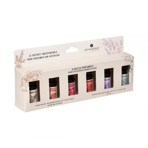 Aromaolier Atmosphera sæt 6 x 15 ml