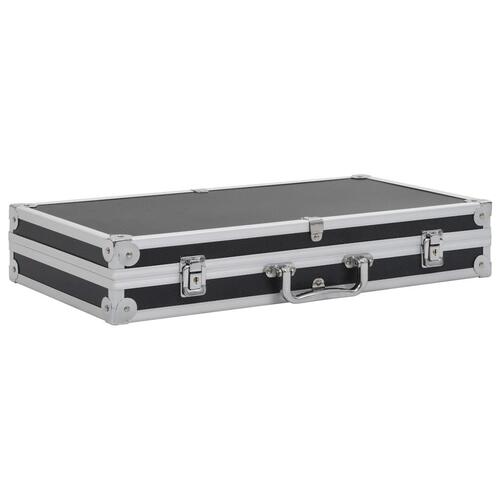 Våbenkasse aluminium ABS sort