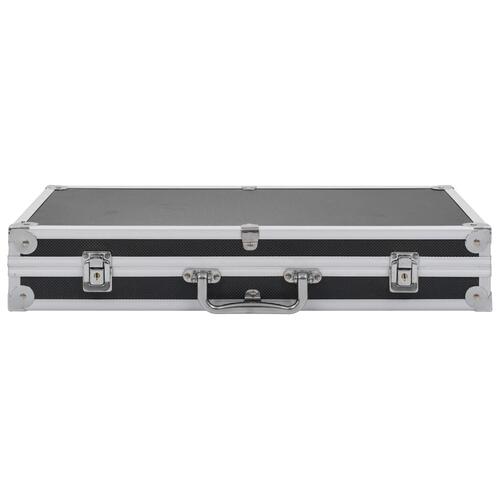 Våbenkasse aluminium ABS sort
