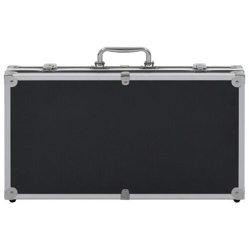 Våbenkasse aluminium ABS sort
