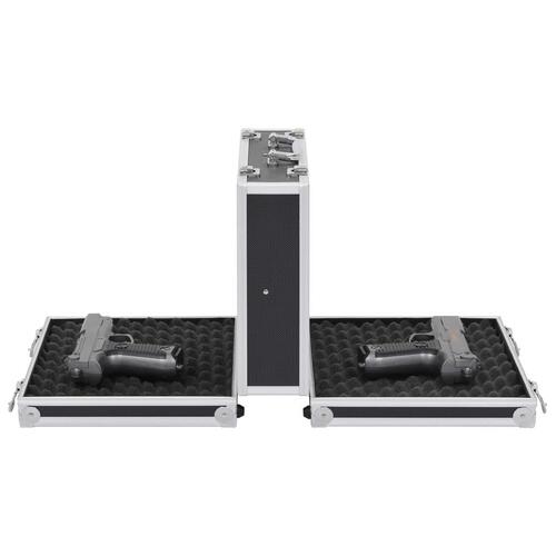 Våbenkasse aluminium ABS sort