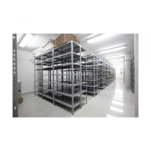 Simon Rack Comfort 5/400 reol - metal, 5 hylder, hvid (180 × 90 × 40 cm)