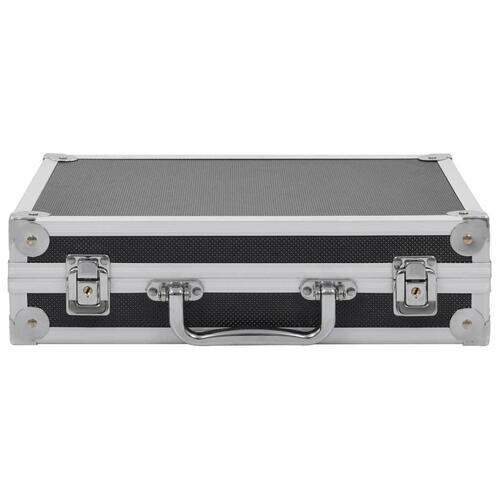 Våbenkasse aluminium ABS sort