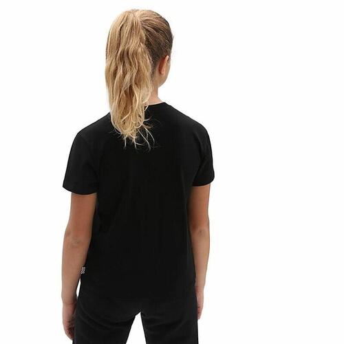 Børne Kortærmet T-shirt Vans Flying V Sort L
