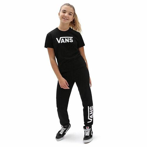 Børne Kortærmet T-shirt Vans Flying V Sort L