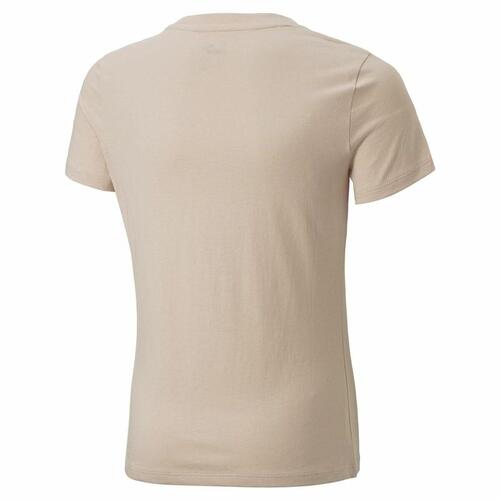 Børne Kortærmet T-shirt Puma Beige 11-12 år
