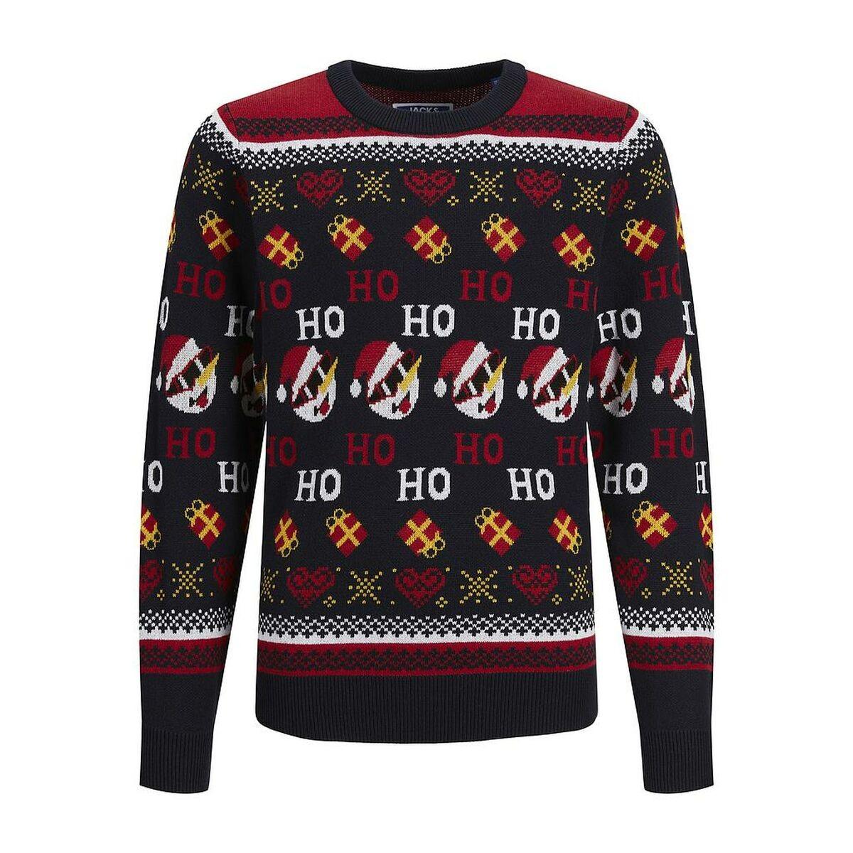 Unisex Trøje JORHOHO Jack & Jones 12221312 Marineblå 12 år